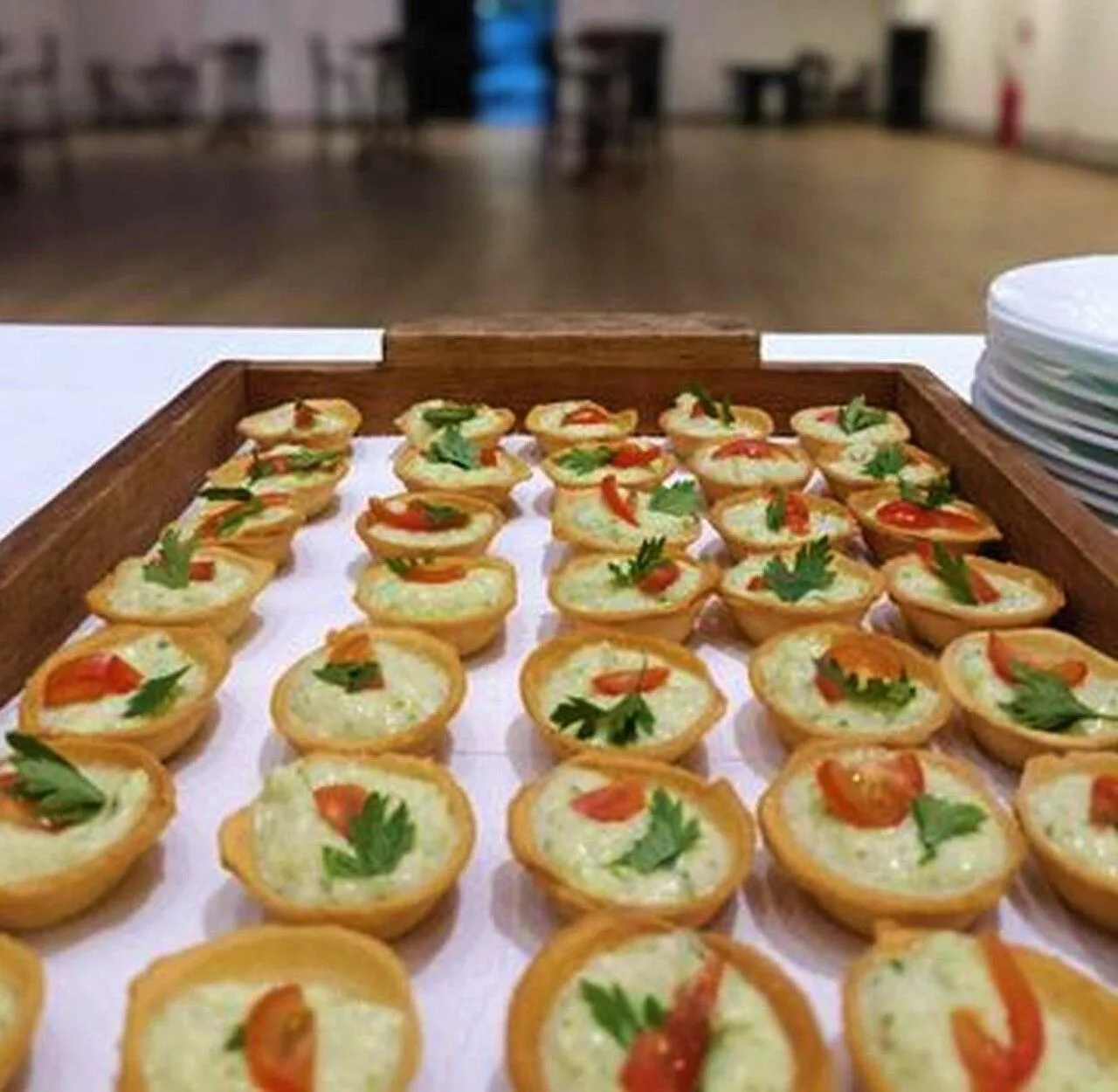 Coquetel Pocket — buffet completo em Balneário Camboriú