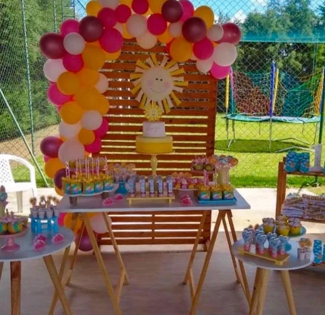 Buffet Festa Aniversário Completa — buffet completo em Balneário Camboriú